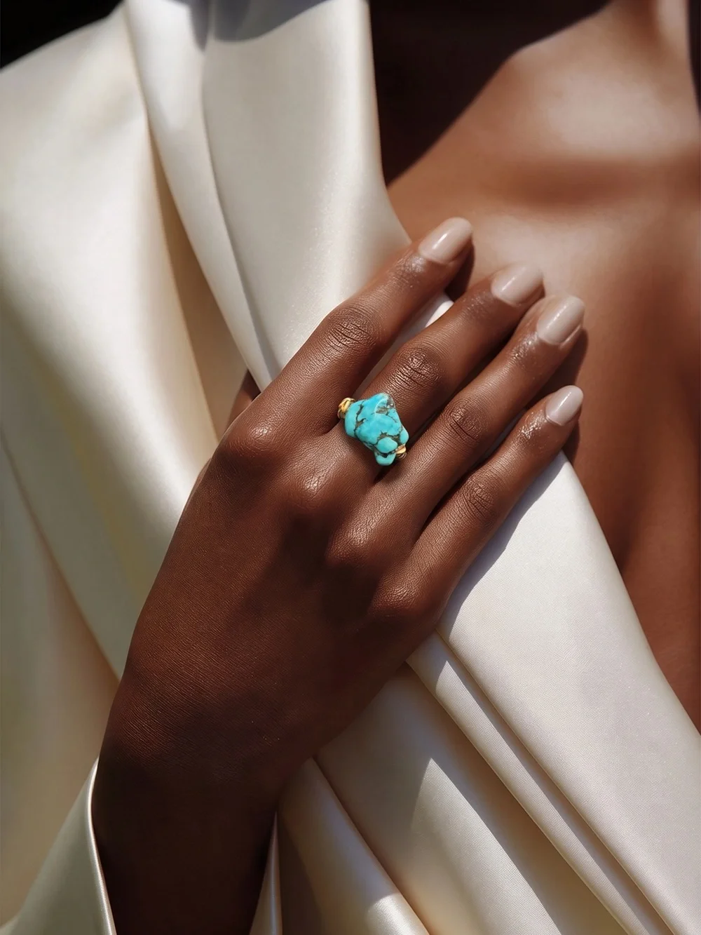 Hand Crafted elegant turquoise